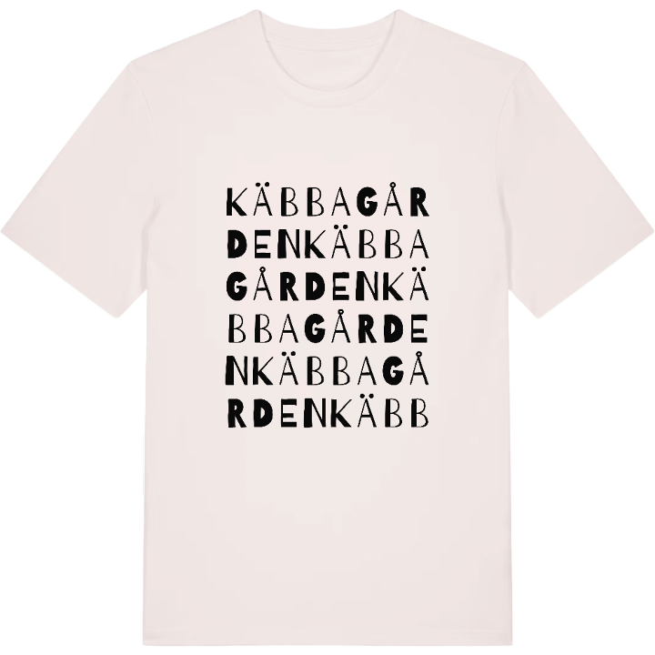 Käbbagården ordlek t-shirt – t-shirt från PinShirt