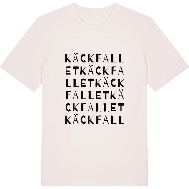 Käckfallet ordlek t-shirt – t-shirt från PinShirt