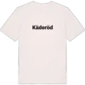 Käderöd fetstil t-shirt
