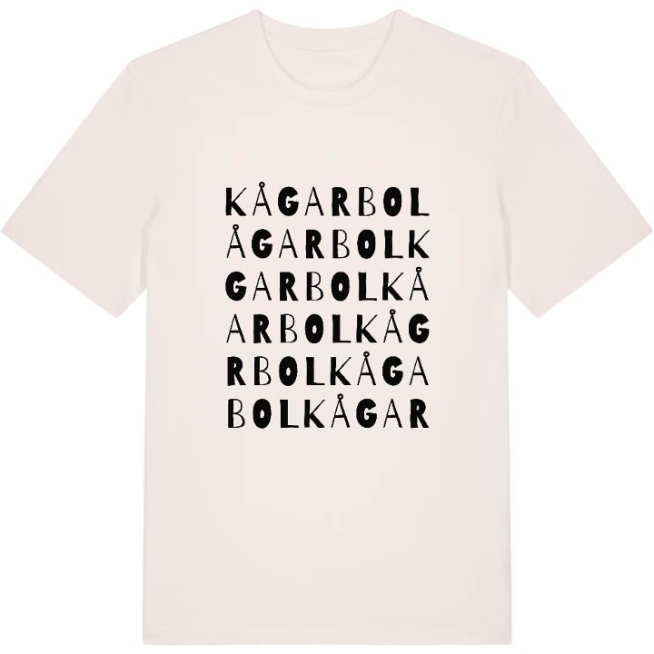 Kågarbol ordlek t-shirt – t-shirt från PinShirt