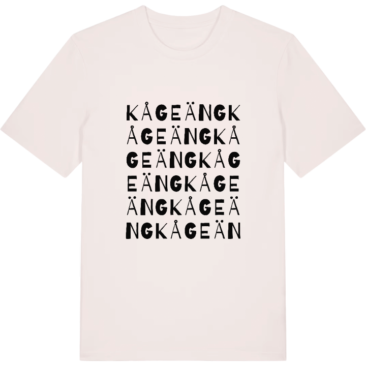 Kågeäng ordlek t-shirt – t-shirt från PinShirt