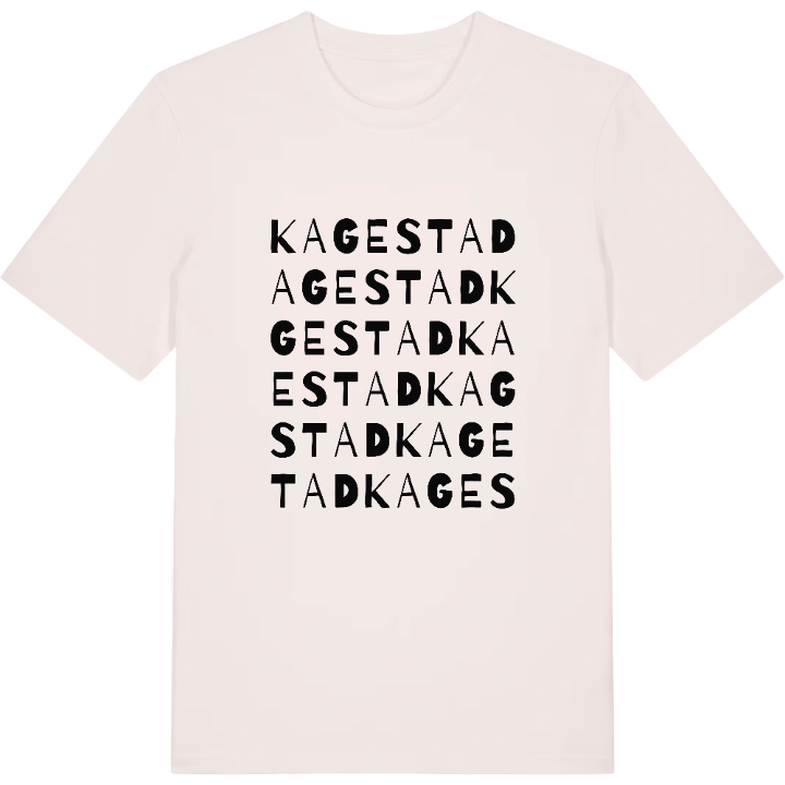 Kagestad ordlek t-shirt – t-shirt från PinShirt