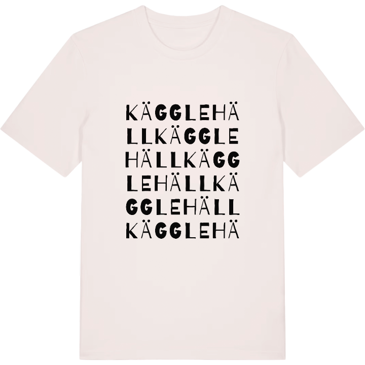 Kägglehäll ordlek t-shirt – t-shirt från PinShirt