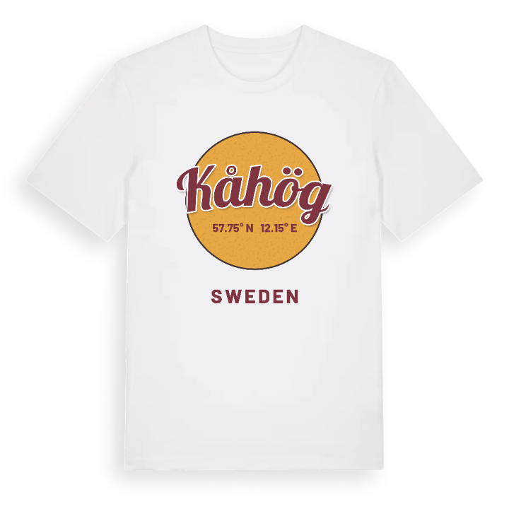 Kåhög cirkel t-shirt – t-shirt från PinShirt