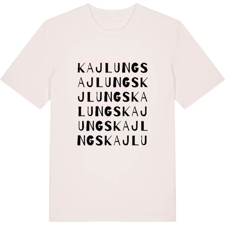 Kajlungs ordlek t-shirt – t-shirt från PinShirt