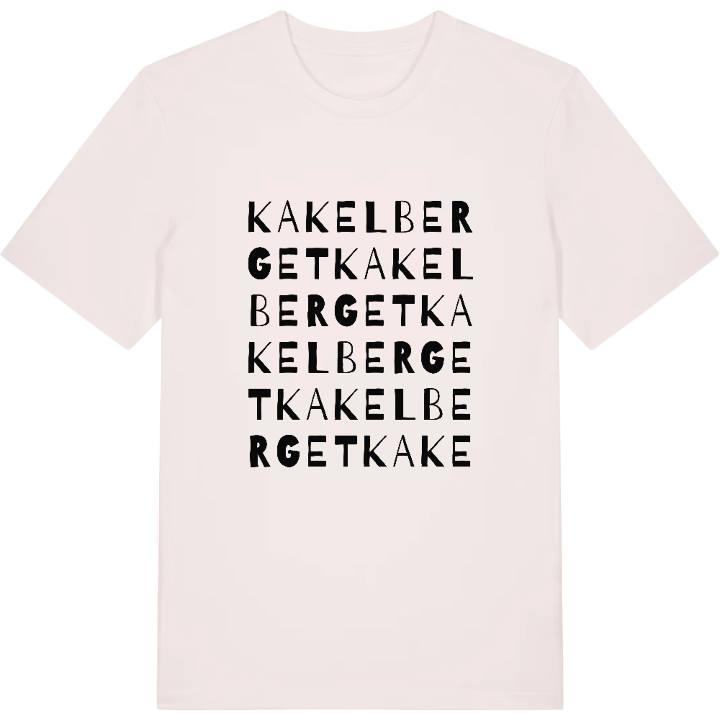 Kakelberget ordlek t-shirt – t-shirt från PinShirt
