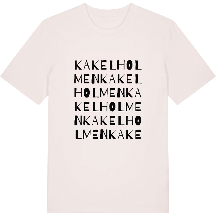 Kakelholmen ordlek t-shirt – t-shirt från PinShirt