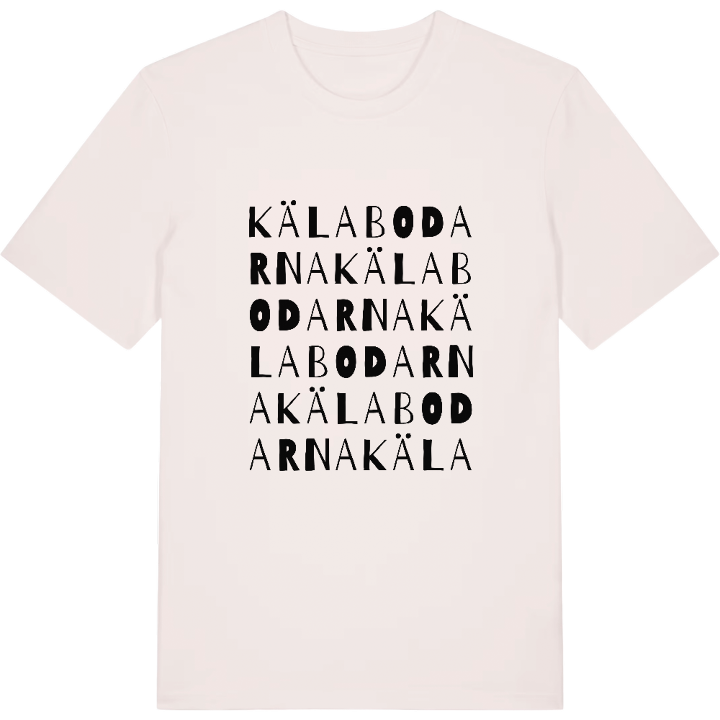Kälabodarna ordlek t-shirt – t-shirt från PinShirt