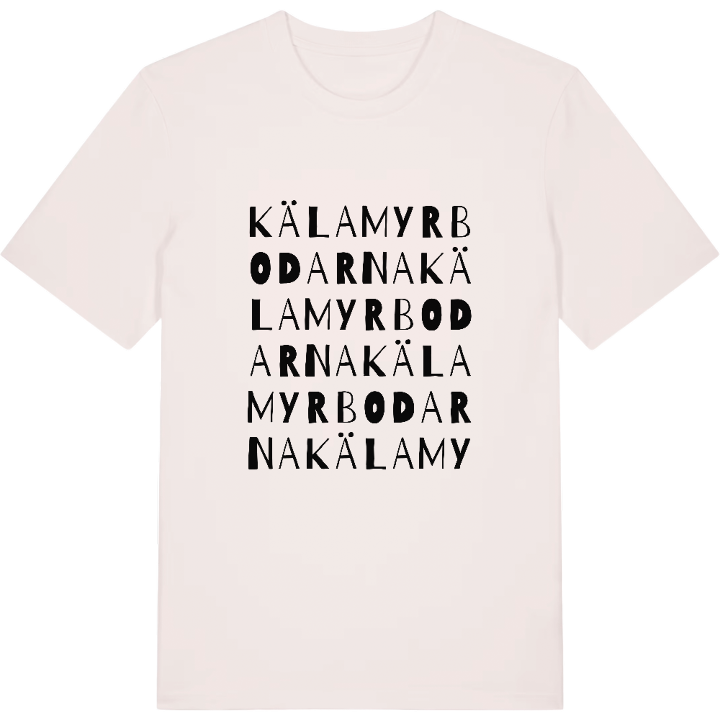 Kälamyrbodarna ordlek t-shirt – t-shirt från PinShirt
