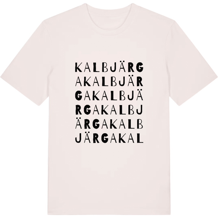 Kalbjärga ordlek t-shirt – t-shirt från PinShirt