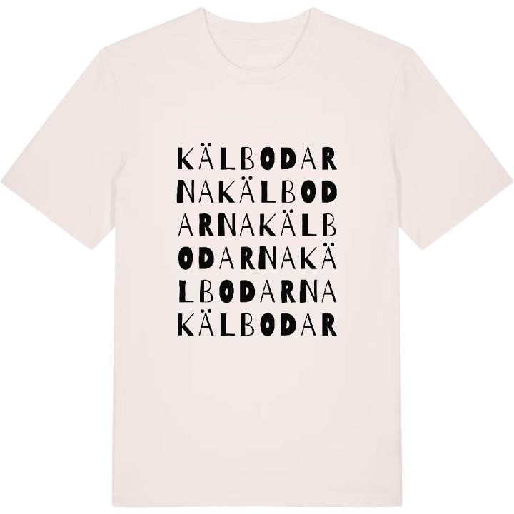 Kälbodarna ordlek t-shirt – t-shirt från PinShirt