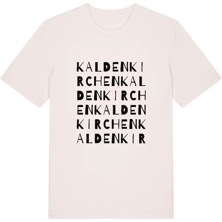Kaldenkirchen ordlek t-shirt – t-shirt från PinShirt