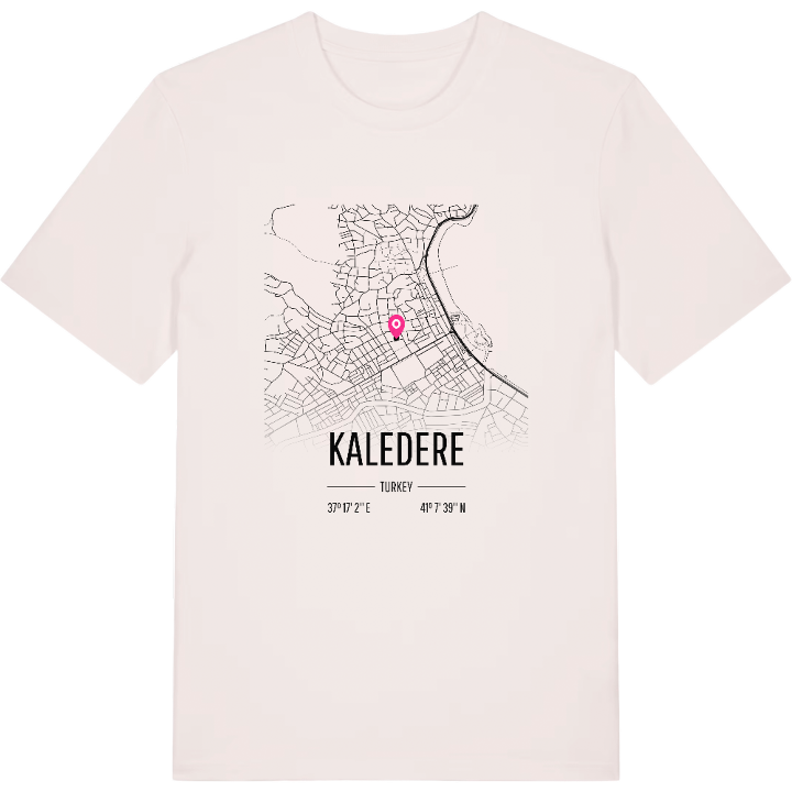 Kaledere karta t-shirt – t-shirt från PinShirt