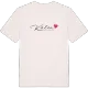 Kälen hjärta t-shirt