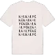 Kalkalycke ordlek t-shirt