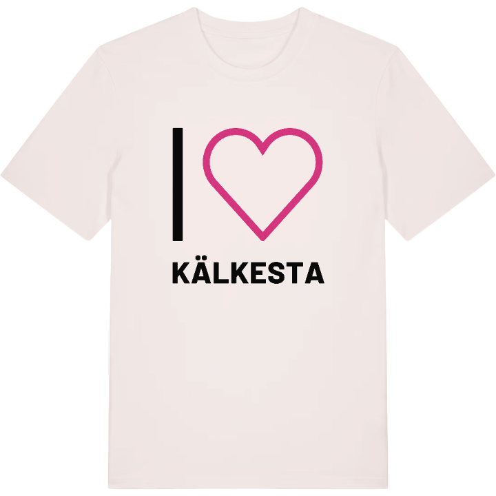 Jag älskar Kälkesta t-shirt stort tryck – t-shirt från PinShirt
