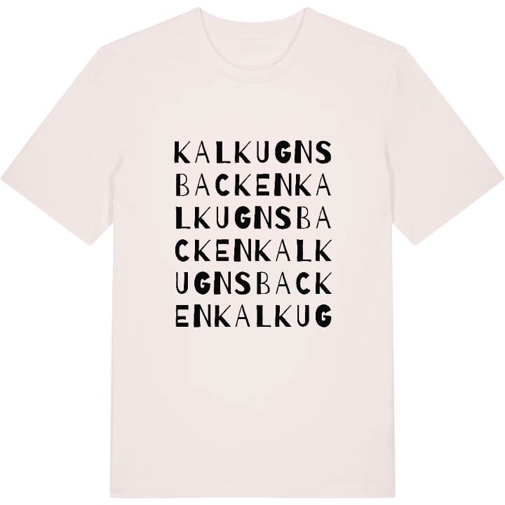 Kalkugnsbacken ordlek t-shirt – t-shirt från PinShirt