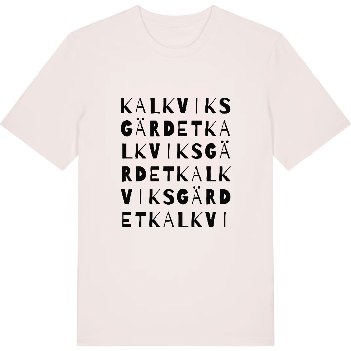 Kalkviksgärdet ordlek t-shirt – t-shirt från PinShirt