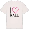 Jag älskar Kall t-shirt stort tryck