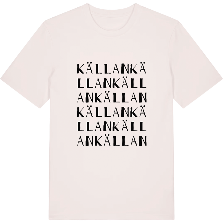 Källan ordlek t-shirt – t-shirt från PinShirt
