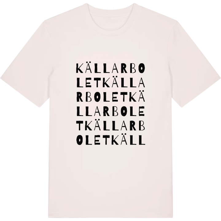 Källarbolet ordlek t-shirt – t-shirt från PinShirt