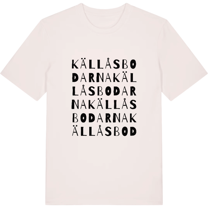 Källåsbodarna ordlek t-shirt – t-shirt från PinShirt