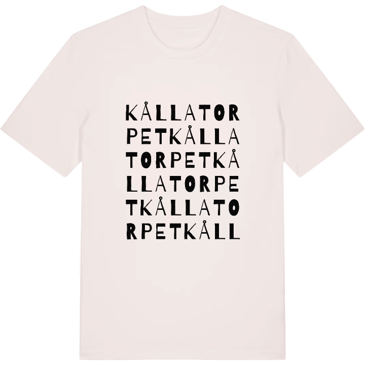 Kållatorpet ordlek t-shirt – t-shirt från PinShirt