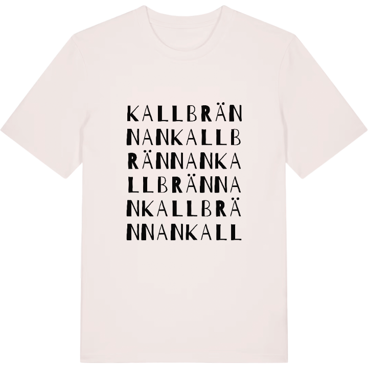 Kallbrännan ordlek t-shirt – t-shirt från PinShirt