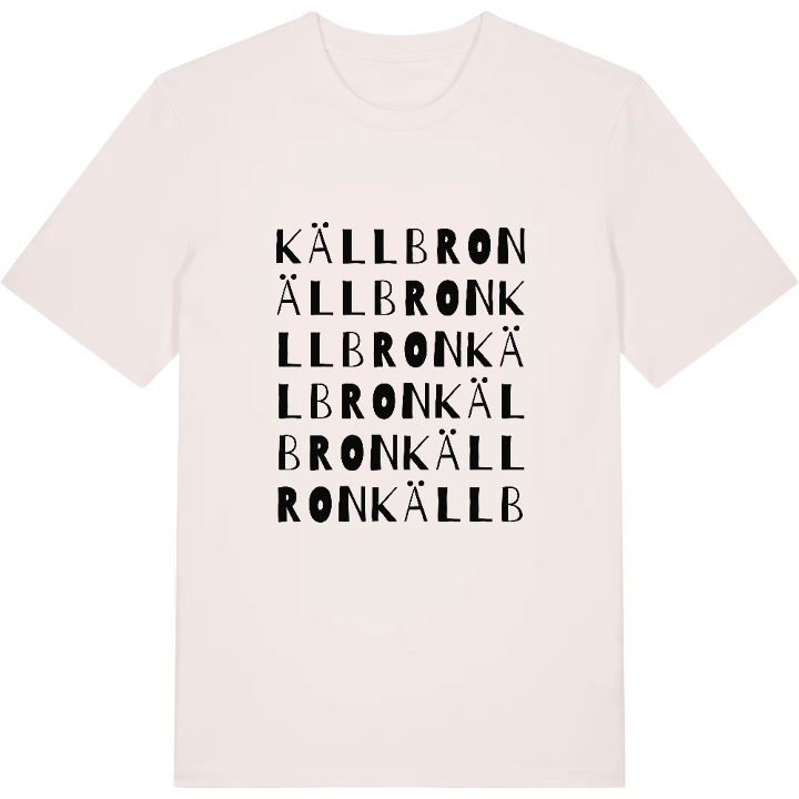 Källbron ordlek t-shirt – t-shirt från PinShirt