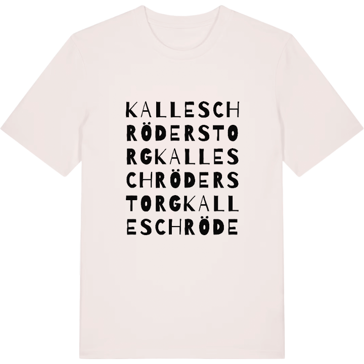 Kalle Schröders Torg ordlek t-shirt – t-shirt från PinShirt