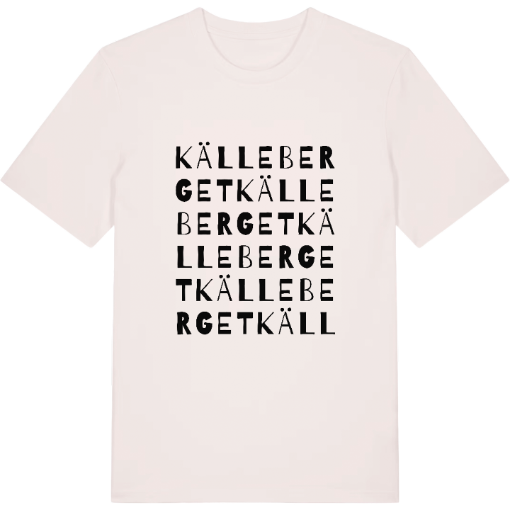 Källeberget ordlek t-shirt – t-shirt från PinShirt