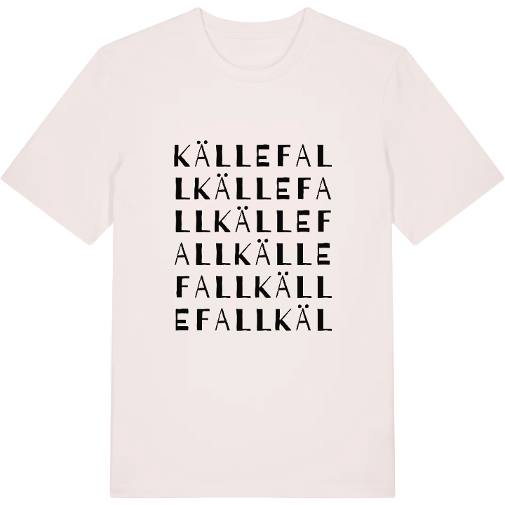 Källefall ordlek t-shirt – t-shirt från PinShirt