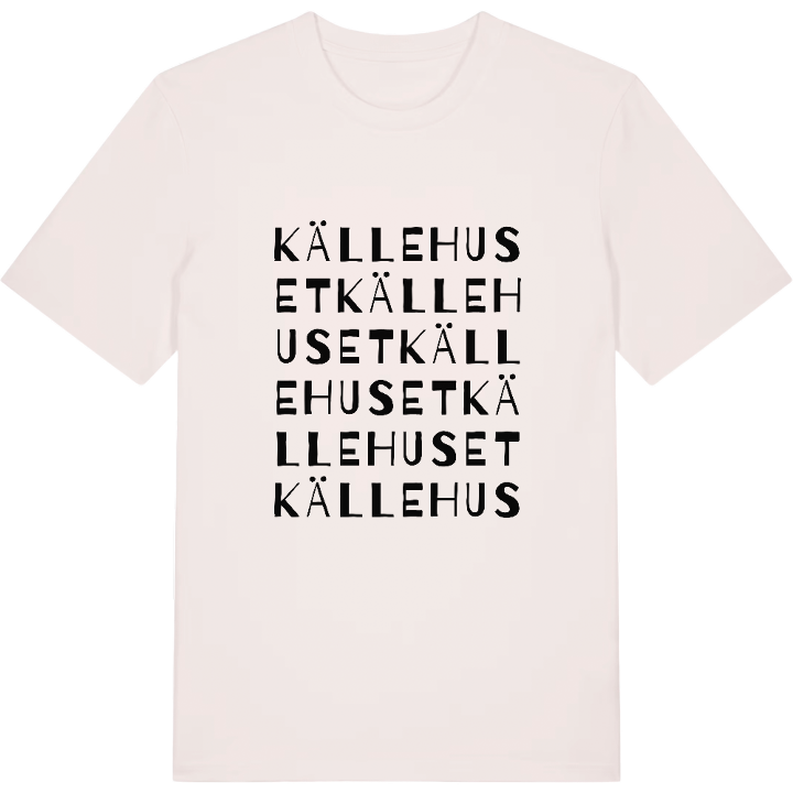 Källehuset ordlek t-shirt – t-shirt från PinShirt