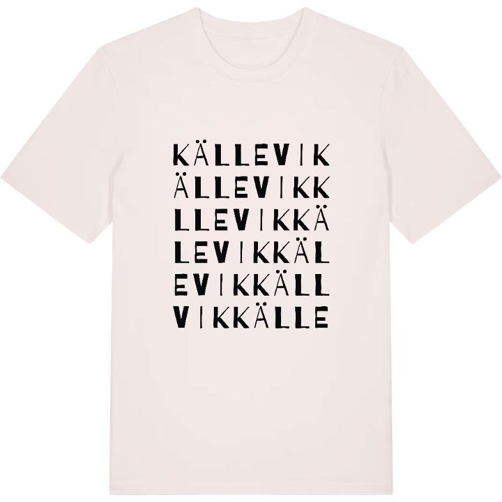 Källevik ordlek t-shirt – t-shirt från PinShirt