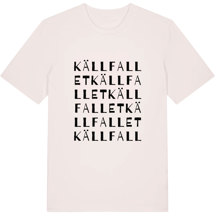 Källfallet ordlek t-shirt – t-shirt från PinShirt
