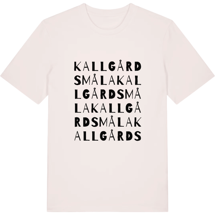 Kallgårdsmåla ordlek t-shirt – t-shirt från PinShirt