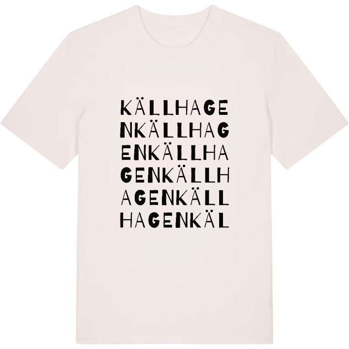 Källhagen ordlek t-shirt – t-shirt från PinShirt
