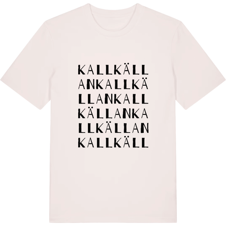 Kallkällan ordlek t-shirt – t-shirt från PinShirt