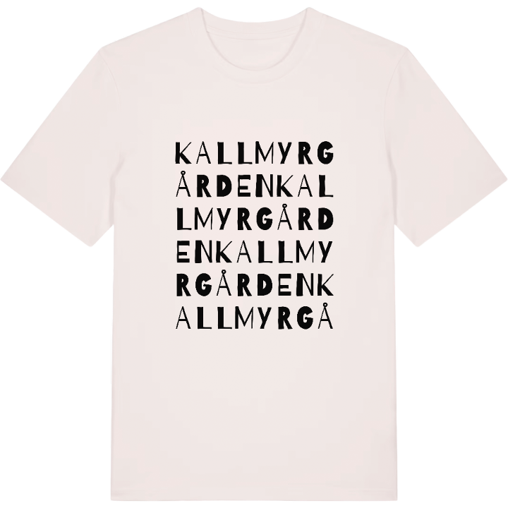 Kallmyrgården ordlek t-shirt – t-shirt från PinShirt