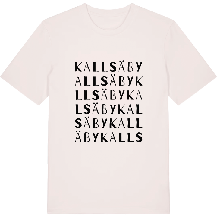 Kallsäby ordlek t-shirt – t-shirt från PinShirt