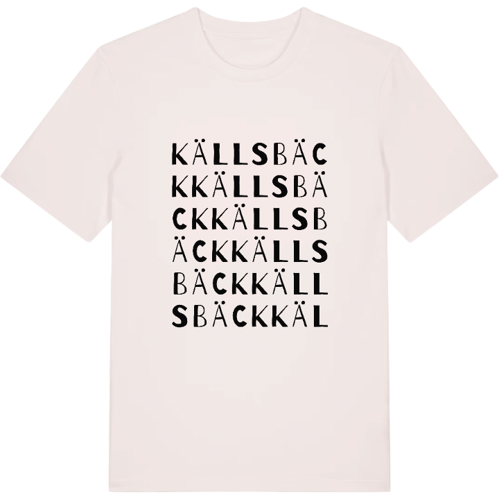 Källsbäck ordlek t-shirt – t-shirt från PinShirt