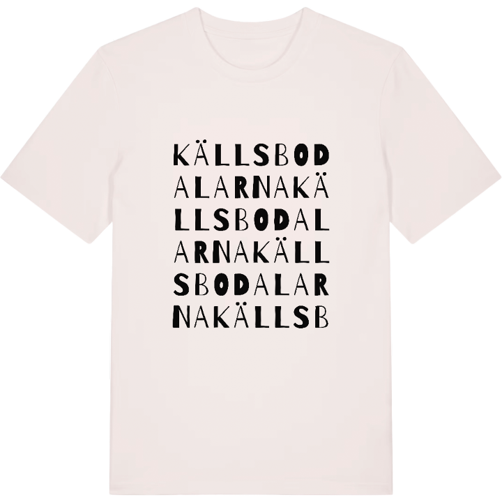 Källsbodalarna ordlek t-shirt – t-shirt från PinShirt