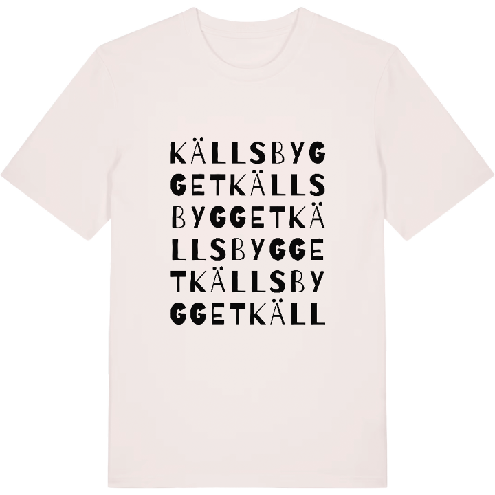 Källsbygget ordlek t-shirt – t-shirt från PinShirt