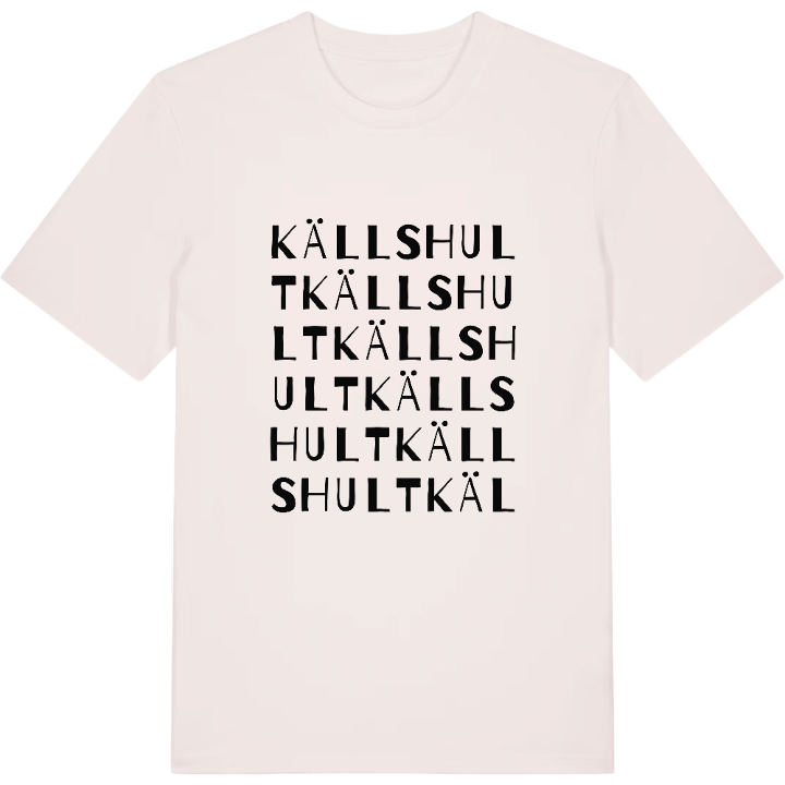 Källshult ordlek t-shirt – t-shirt från PinShirt