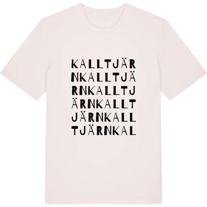 Kalltjärn ordlek t-shirt – t-shirt från PinShirt