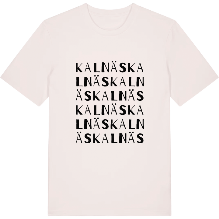 Kalnäs ordlek t-shirt – t-shirt från PinShirt