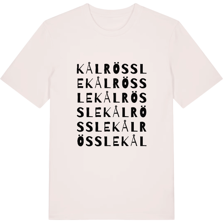 Kålrössle ordlek t-shirt – t-shirt från PinShirt