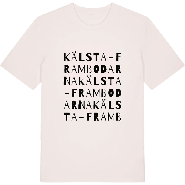 Kälsta-Frambodarna ordlek t-shirt – t-shirt från PinShirt