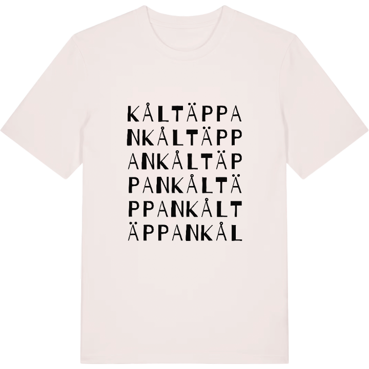 Kåltäppan ordlek t-shirt – t-shirt från PinShirt