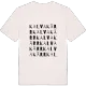 Kalvakärr ordlek t-shirt
